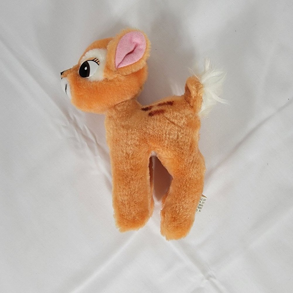 Vintage Walt Disney Productions 7" Bambi Plush Stuffed Animal